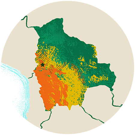 Bolivie map